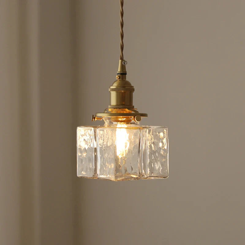 Fatima - Moderne Retro Glazen Hanglamp