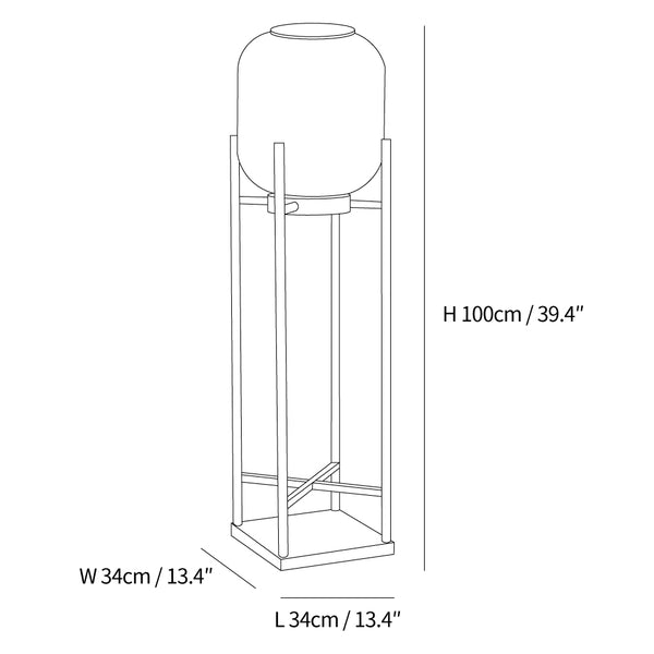 Solar vloerlamp lantaarn voor buiten