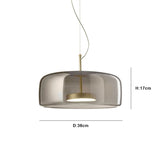 Hotel glazen hanglamp