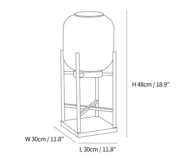 Solar vloerlamp lantaarn voor buiten