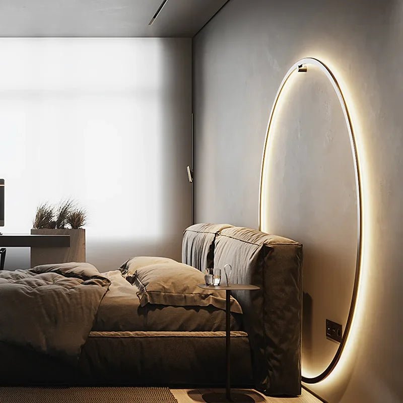 Strakke wandlamp met geïntegreerde LED - Senja Strakke wandlamp met geïntegreerde LED - Senja