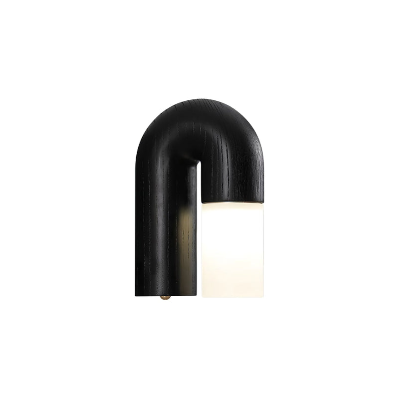 Arcus houten wandlamp