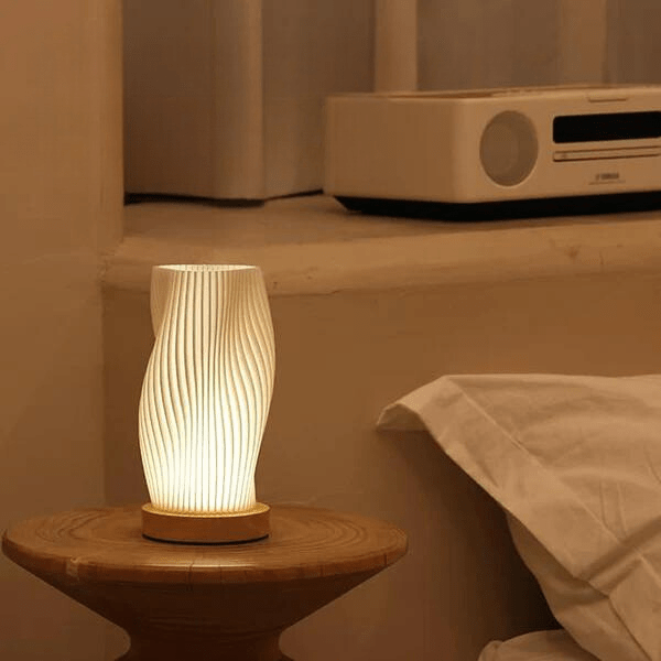 Serene Wavecrest Lamp