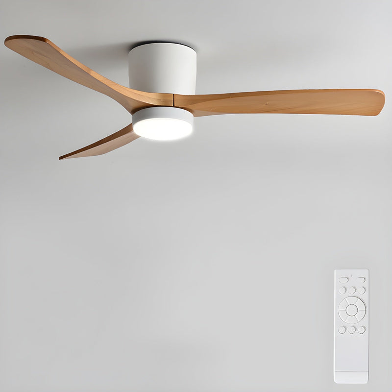 Houten Plafondventilatorlamp