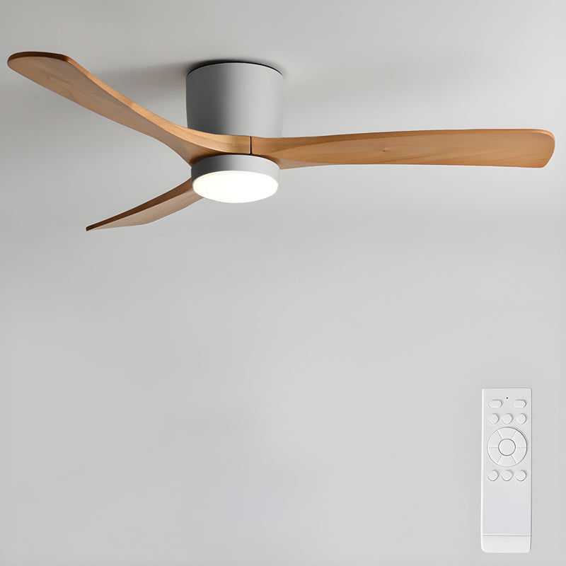 Houten Plafondventilatorlamp