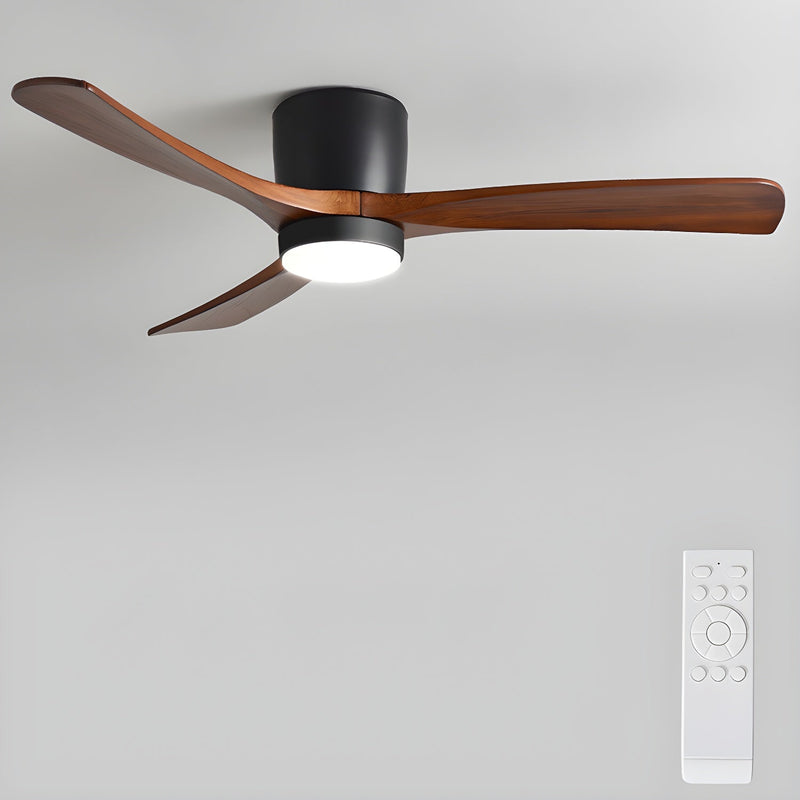 Houten Plafondventilatorlamp