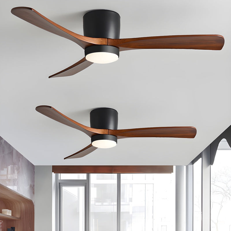 Houten Plafondventilatorlamp