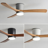 Houten Plafondventilatorlamp