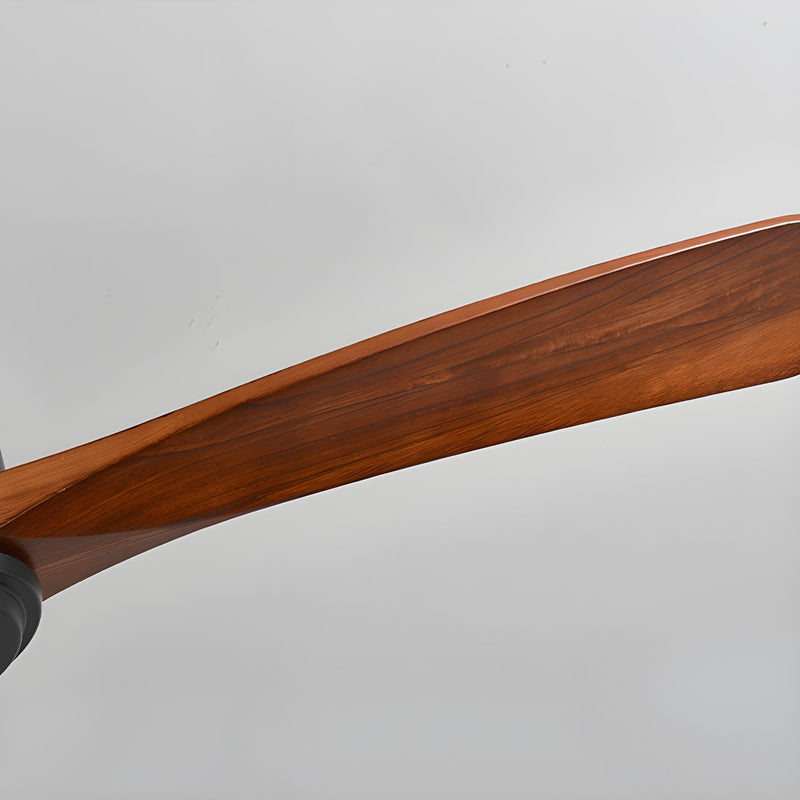 Houten Plafondventilatorlamp