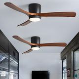 Houten Plafondventilatorlamp