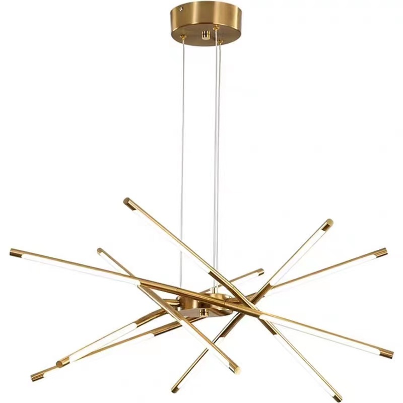 Gouden kroonluchter
