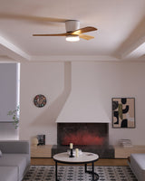 Houten Plafondventilatorlamp