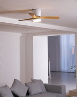 Houten Plafondventilatorlamp