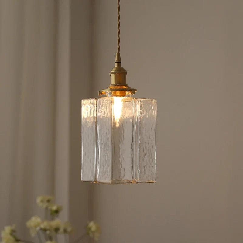 Fatima - Moderne Retro Glazen Hanglamp