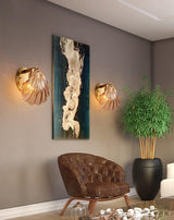 Wandlamp Shell