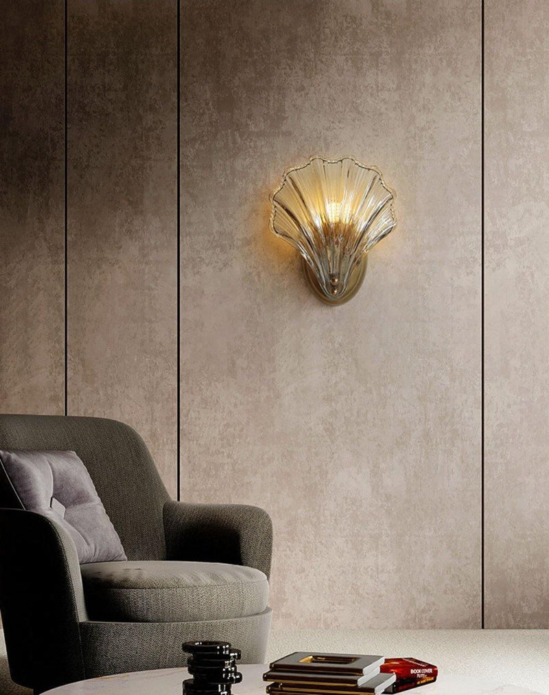 Wandlamp Shell