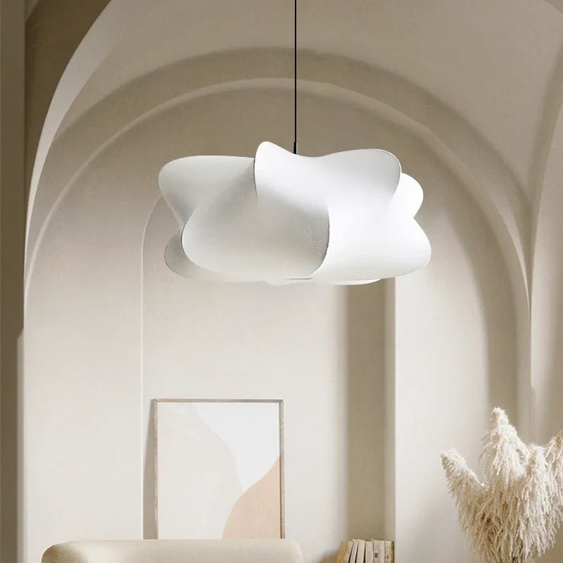 Moderne driekoppige hanglamp E27 basis Japan Wabi Sabi vogelnest stijl Moderne driekoppige hanglamp E27 basis Japan Wabi Sabi vogelnest stijl