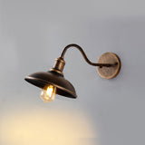 Alessio Rustieke Komvormige Antiek Messing IP65 Waterdichte Wandlamp voor Buiten - Stralend thuis Amsterdam