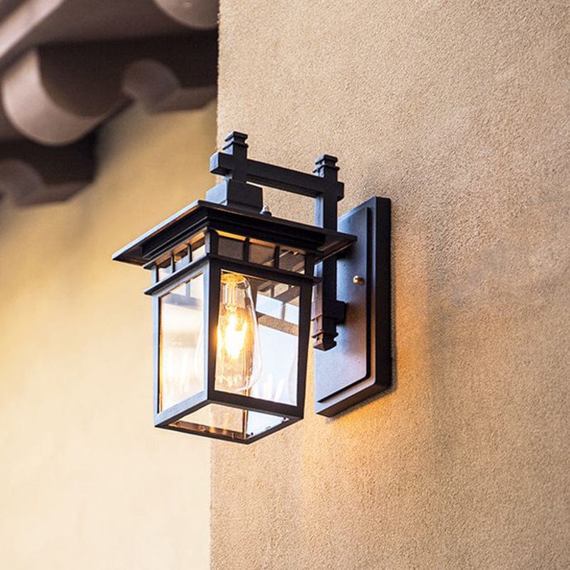 Alessio Zwart Deco Buiten Wandlamp - Stralend thuis Amsterdam