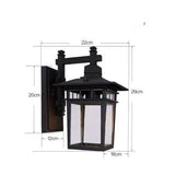 Alessio Zwart Deco Buiten Wandlamp - Stralend thuis Amsterdam
