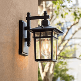 Alessio Zwart Deco Buiten Wandlamp - Stralend thuis Amsterdam