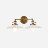 Antieke keramische dubbele lamp - Stralend thuis Amsterdam