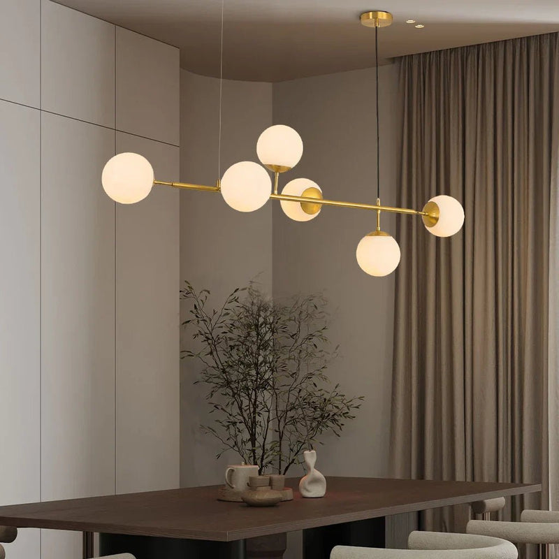 Anzo Glazen Bol Hanglamp - Stralend thuis Amsterdam