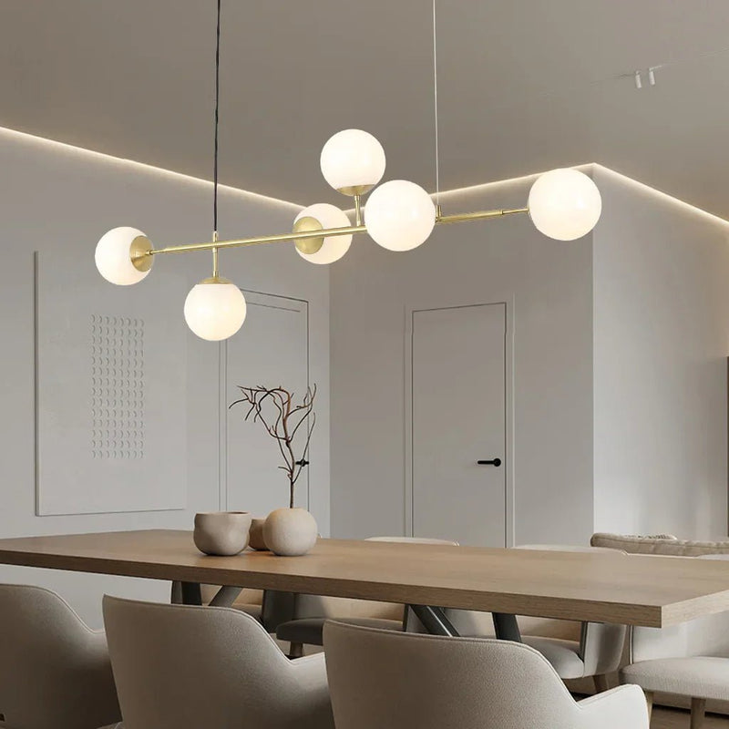 Anzo Glazen Bol Hanglamp - Stralend thuis Amsterdam
