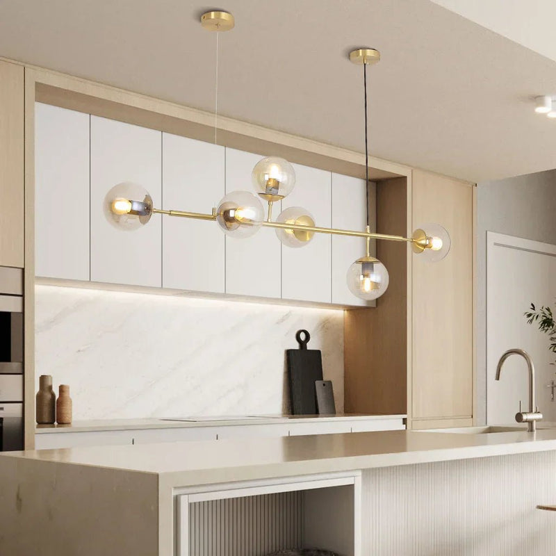 Anzo Glazen Bol Hanglamp - Stralend thuis Amsterdam