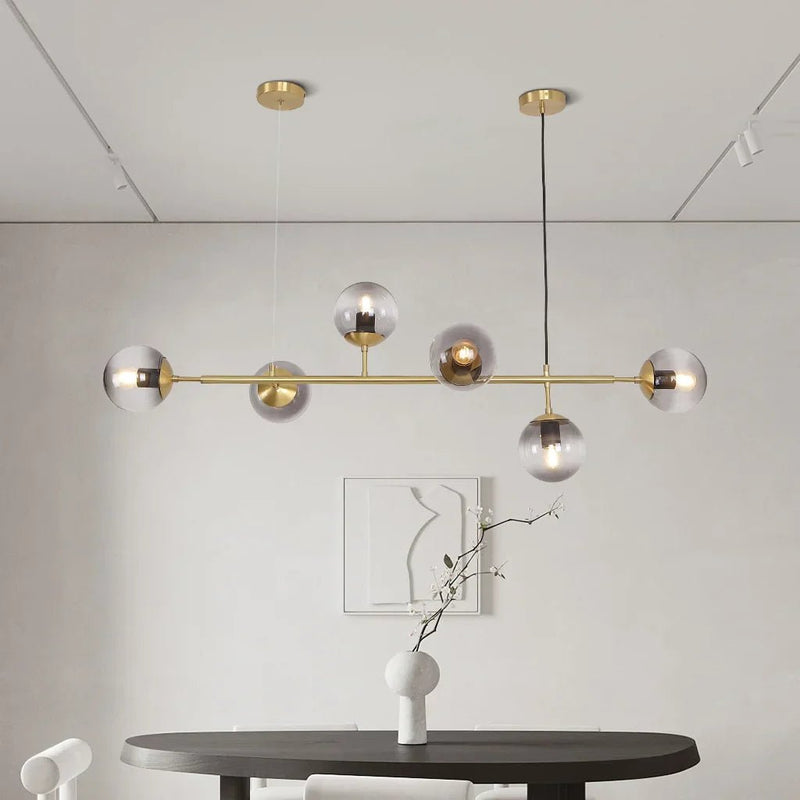 Anzo Glazen Bol Hanglamp - Stralend thuis Amsterdam
