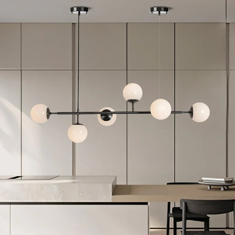 Anzo Glazen Bol Hanglamp - Stralend thuis Amsterdam