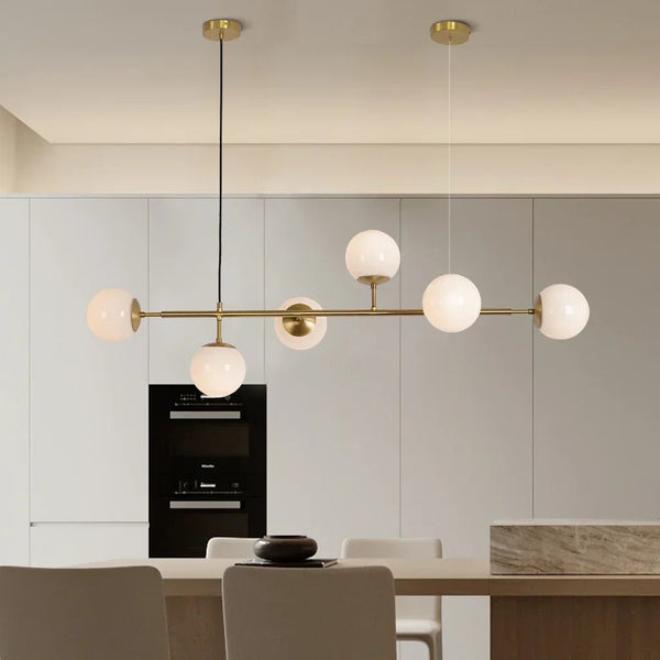 Anzo Glazen Bol Hanglamp - Stralend thuis Amsterdam