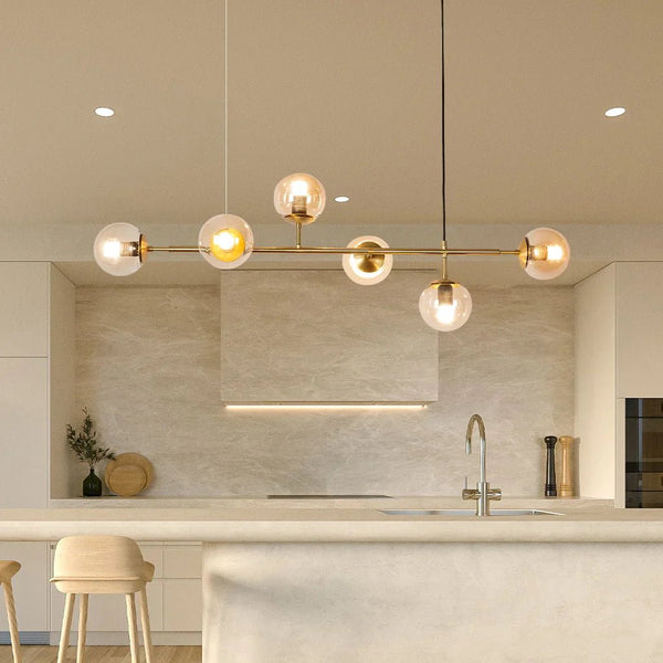 Anzo Glazen Bol Hanglamp - Stralend thuis Amsterdam