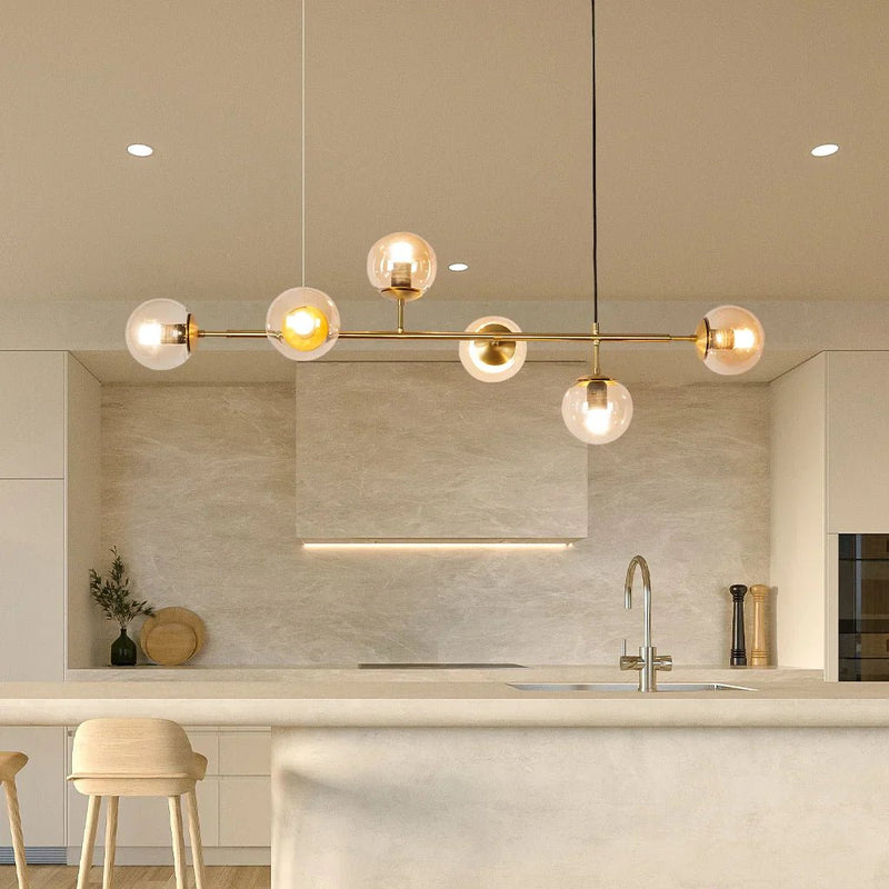 Anzo Glazen Bol Hanglamp - Stralend thuis Amsterdam