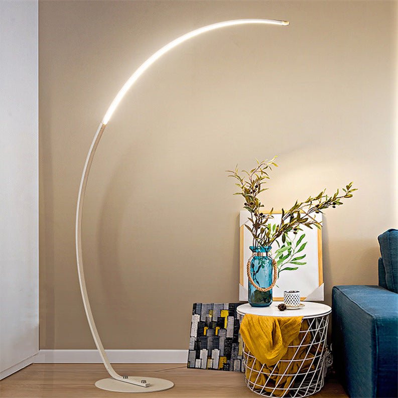 Ardorus grote gebogen vloerlamp - Stralend thuis Amsterdam