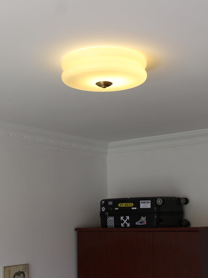 Art Deco Vintage Plafondlamp - Stralend thuis Amsterdam