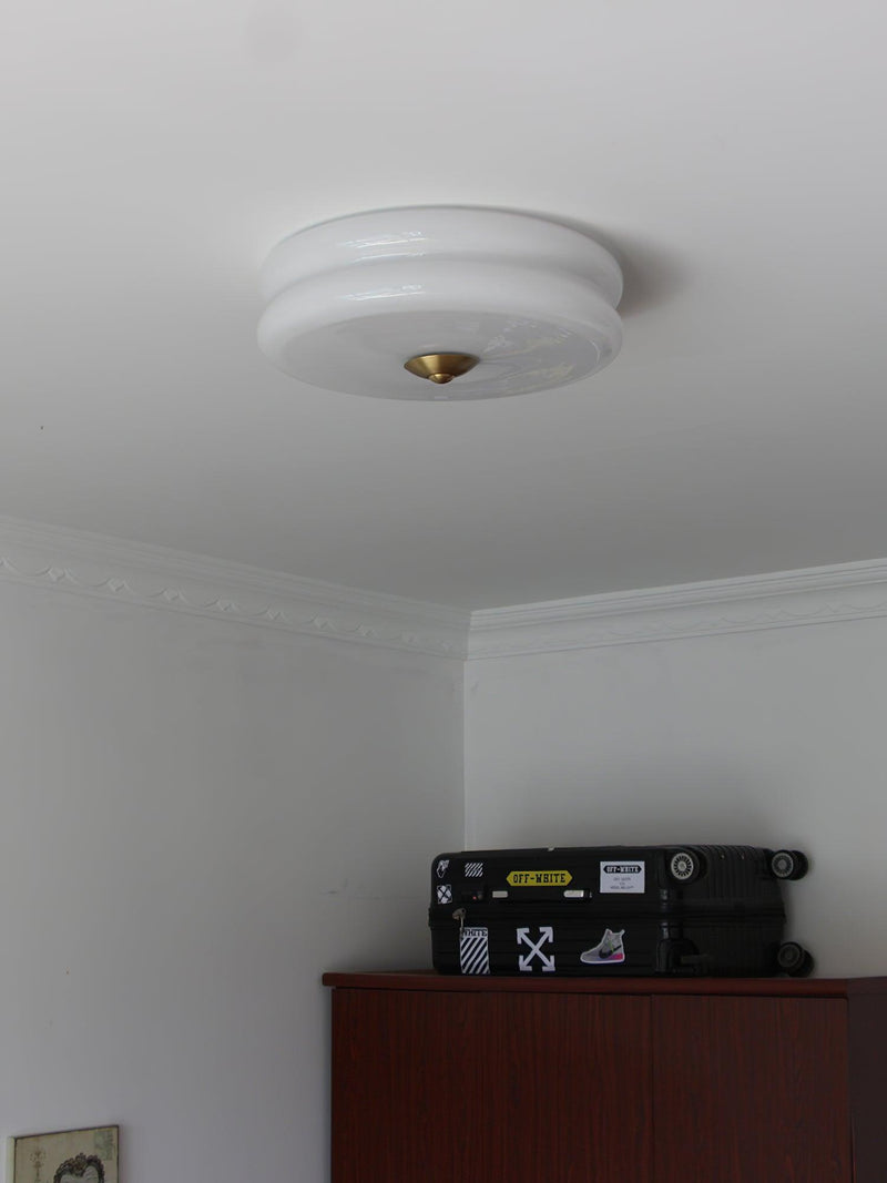 Art Deco Vintage Plafondlamp - Stralend thuis Amsterdam