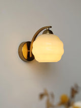 Art Deco Vintage Wandlamp - Stralend thuis Amsterdam