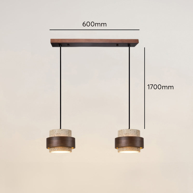 Ascend Retro Stenen Wabi - Sabi Hanger - Stralend thuis Amsterdam