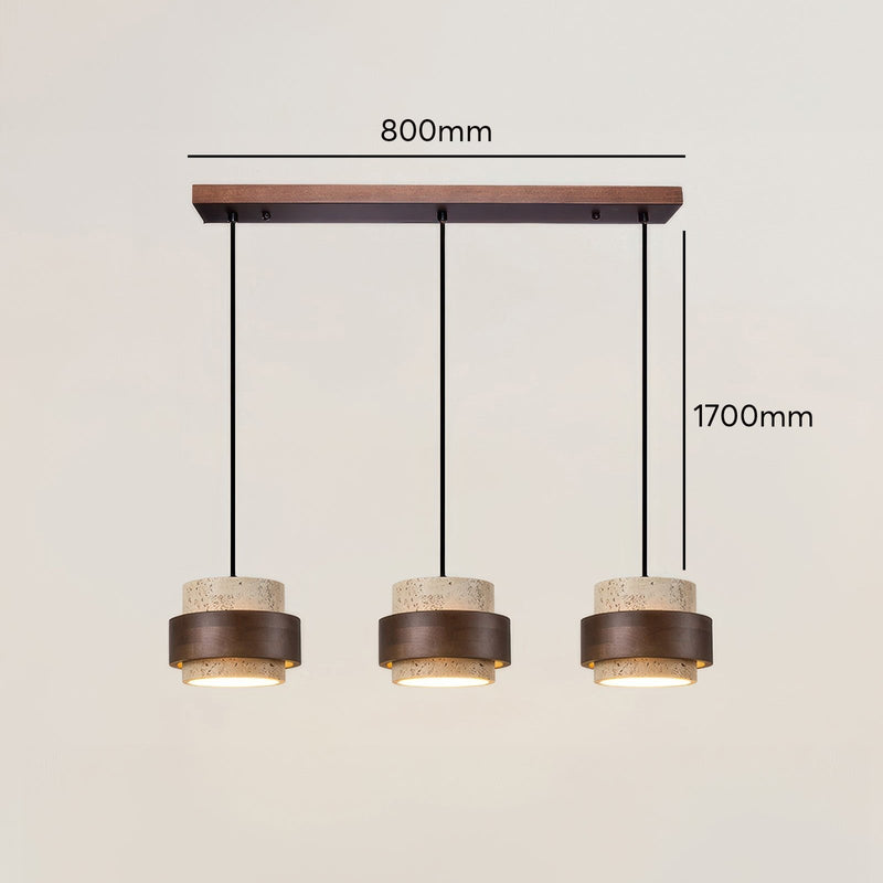 Ascend Retro Stenen Wabi - Sabi Hanger - Stralend thuis Amsterdam