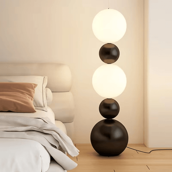 Authentieke Vloerlamp Kalebas - Stralend thuis Amsterdam