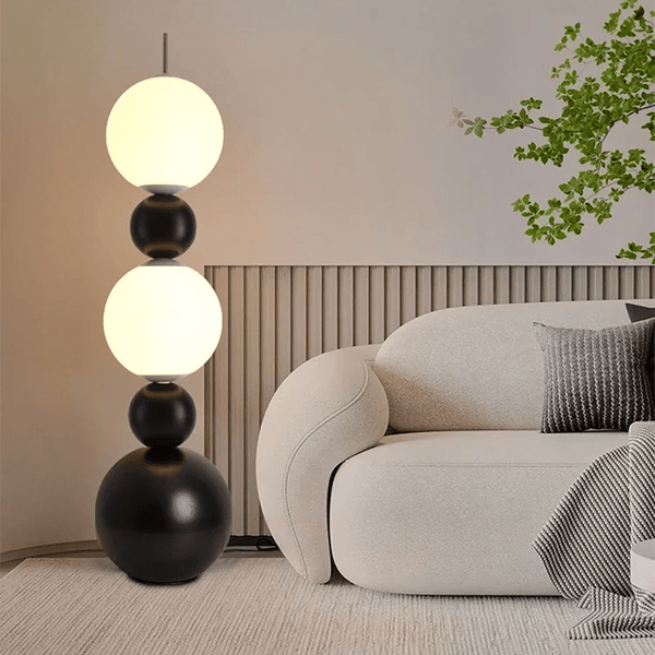 Authentieke Vloerlamp Kalebas - Stralend thuis Amsterdam
