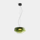 Hanglamp van noors glas