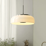 Bauhaus hanglamp chroom wit - Stralend thuis Amsterdam