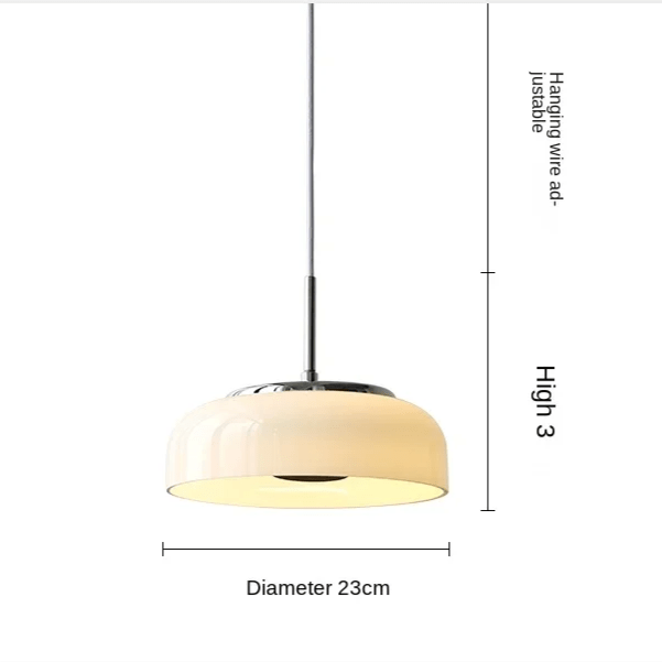 Bauhaus hanglamp chroom wit - Stralend thuis Amsterdam