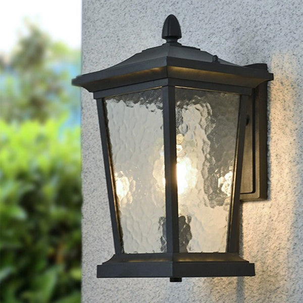 Boerderij Waterdichte Glazen Schaduw Buiten Wandlamp - Stralend thuis Amsterdam