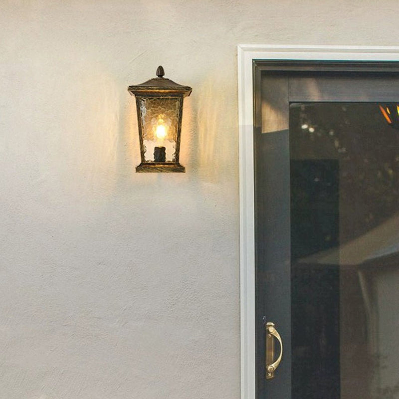 Boerderij Waterdichte Glazen Schaduw Buiten Wandlamp - Stralend thuis Amsterdam