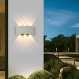 Buiten waterdicht aluminium LED wandlamp - Stralend thuis Amsterdam