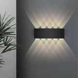 Buiten waterdicht aluminium LED wandlamp - Stralend thuis Amsterdam