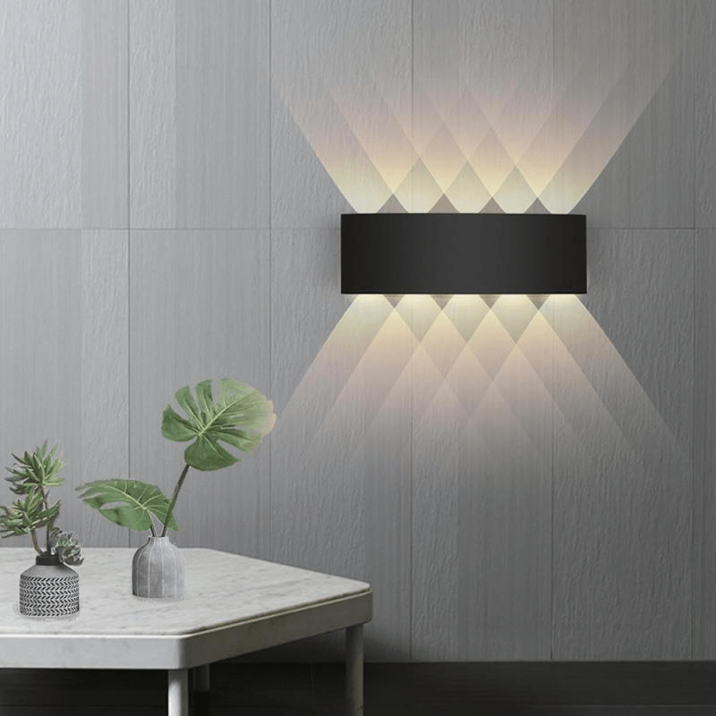 Buiten waterdicht aluminium LED wandlamp - Stralend thuis Amsterdam